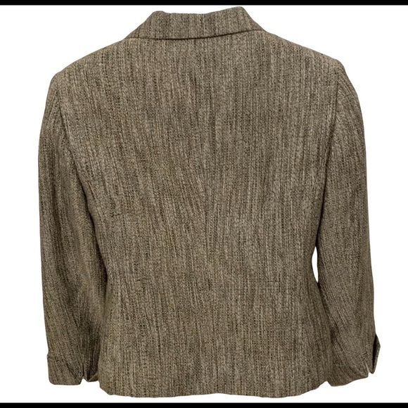 Jones NEW YORK Suit Jacket Gold & Black 8P - Picture 4 of 6